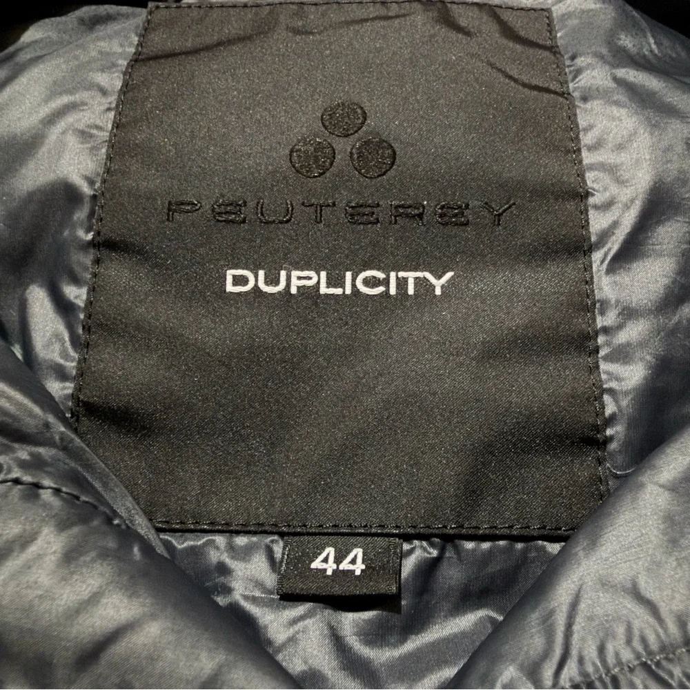 Peuterey GOOSE DOWN filled “Duplicity” womens puffer jacket size 44 (M-L) gray - Picture 12 of 13